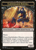 Earthshaker Khenra // Zombie Double-Sided Token