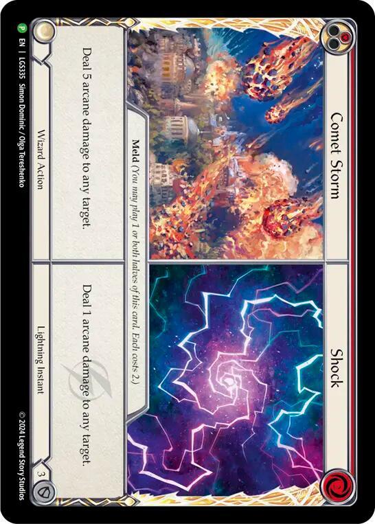 Comet Storm // Shock