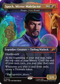 Spock, Mirror Malefactor - Prosper, Tome-Bound (Borderless)