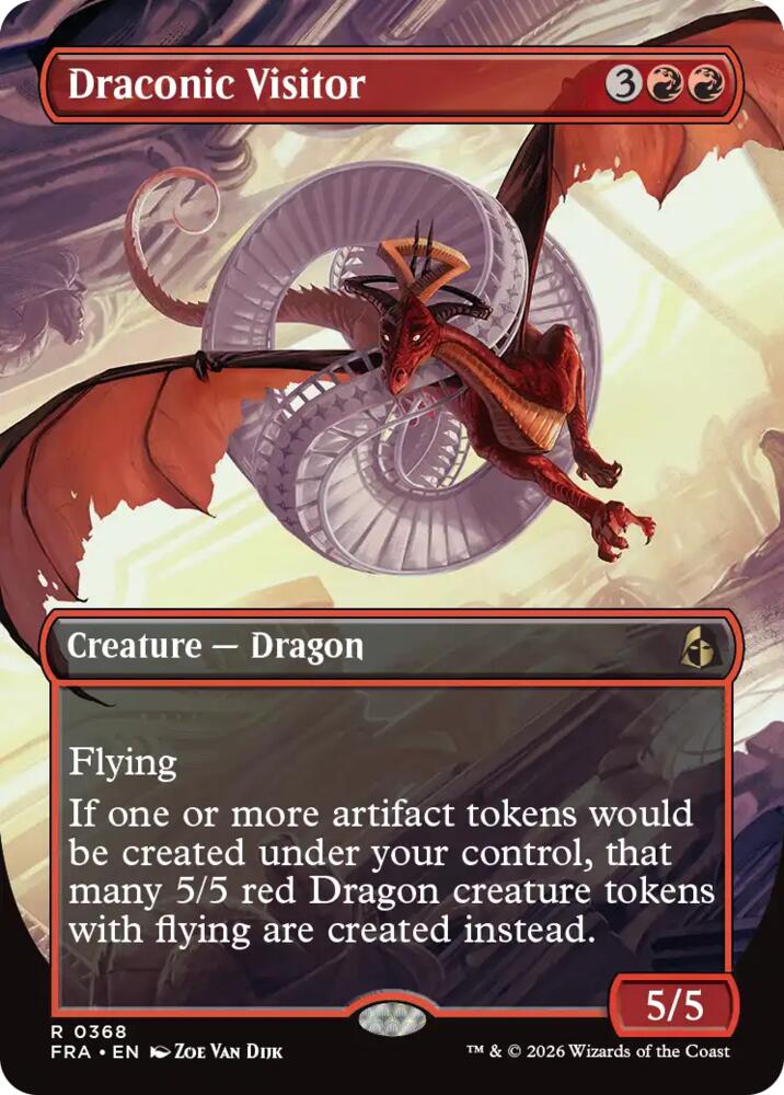 Draconic Visitor (Borderless) [Reality Fracture]