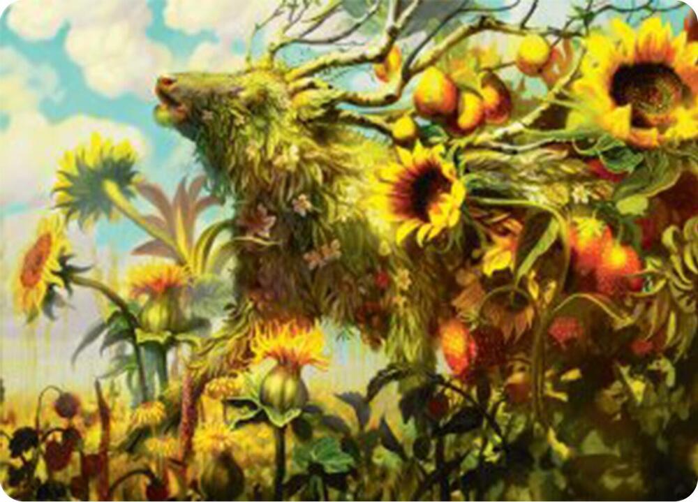 Beza, the Bounding Spring Art Card