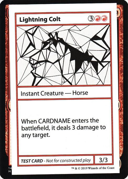 Lightning Colt (No PW Symbol)