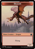 Dragon (0009) // Treasure Double-Sided Token [Commander: Foundations]