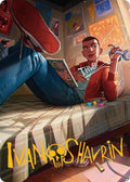 Miles Morales Art Card (Gold-Stamped Signature)