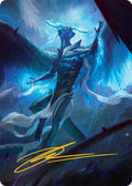 Ugin, Eye of the Storms Art Card (1/54) (Gold-Stamped Signature)