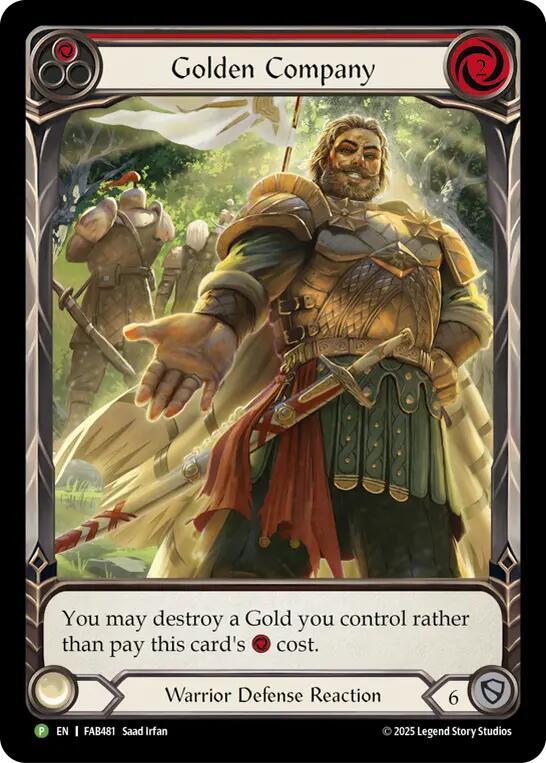 Golden Company (Red) - FAB481