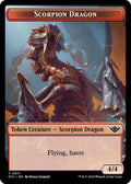 Scorpion Dragon // Plot Double-Sided Token [Outlaws of Thunder Junction]