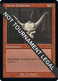 Orcish Oriflamme (Retro Frame)