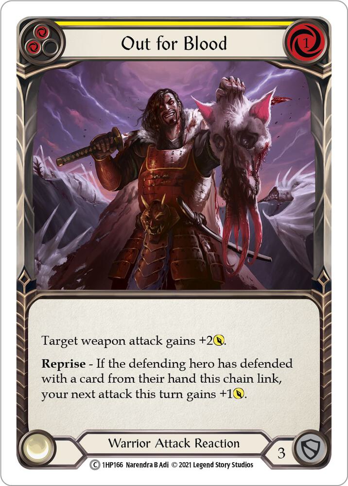 Out for Blood (Yellow)