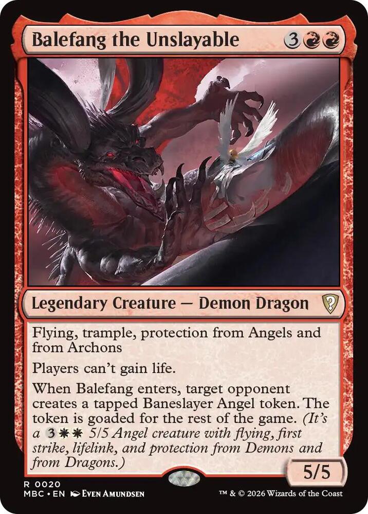 Balefang the Unslayable [Mystery Booster Commander Edition]