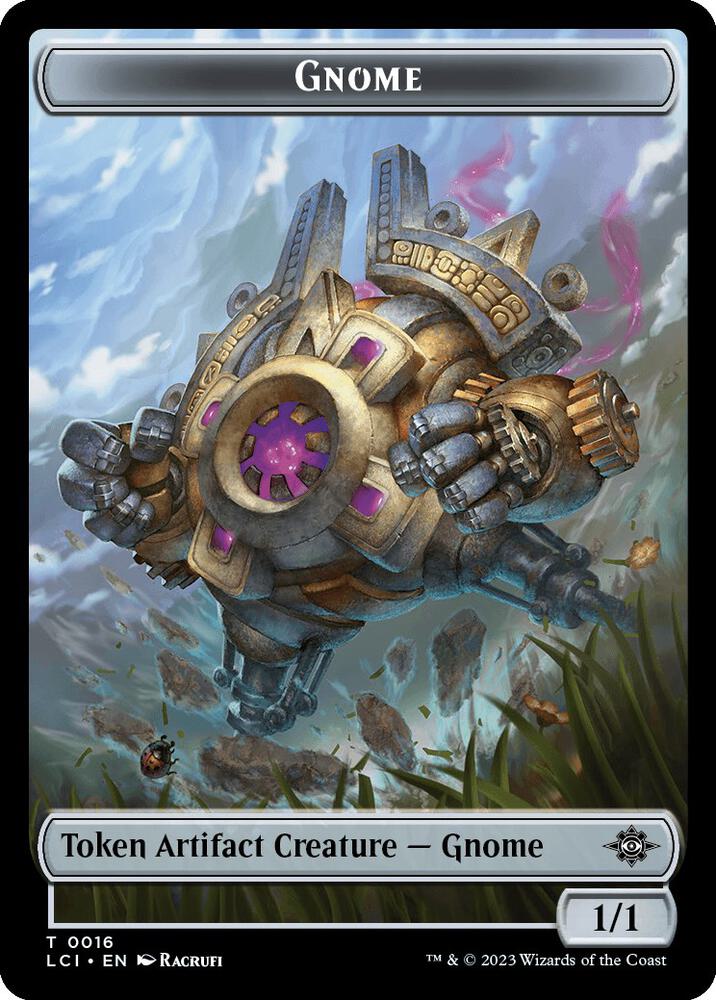 Gnome // Dinosaur (0010) Double-Sided Token