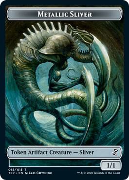 Metallic Sliver Token