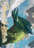 Yasharn, Implacable Earth Art Card (Gold-Stamped Signature)
