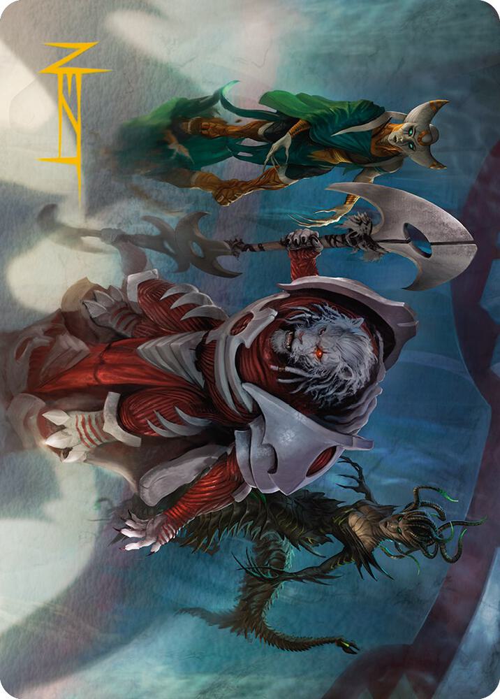 Norn's Decree Art Card (Gold-Stamped Signature)