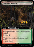 Sheltered Thicket (Extended Art) (Surge Foil)