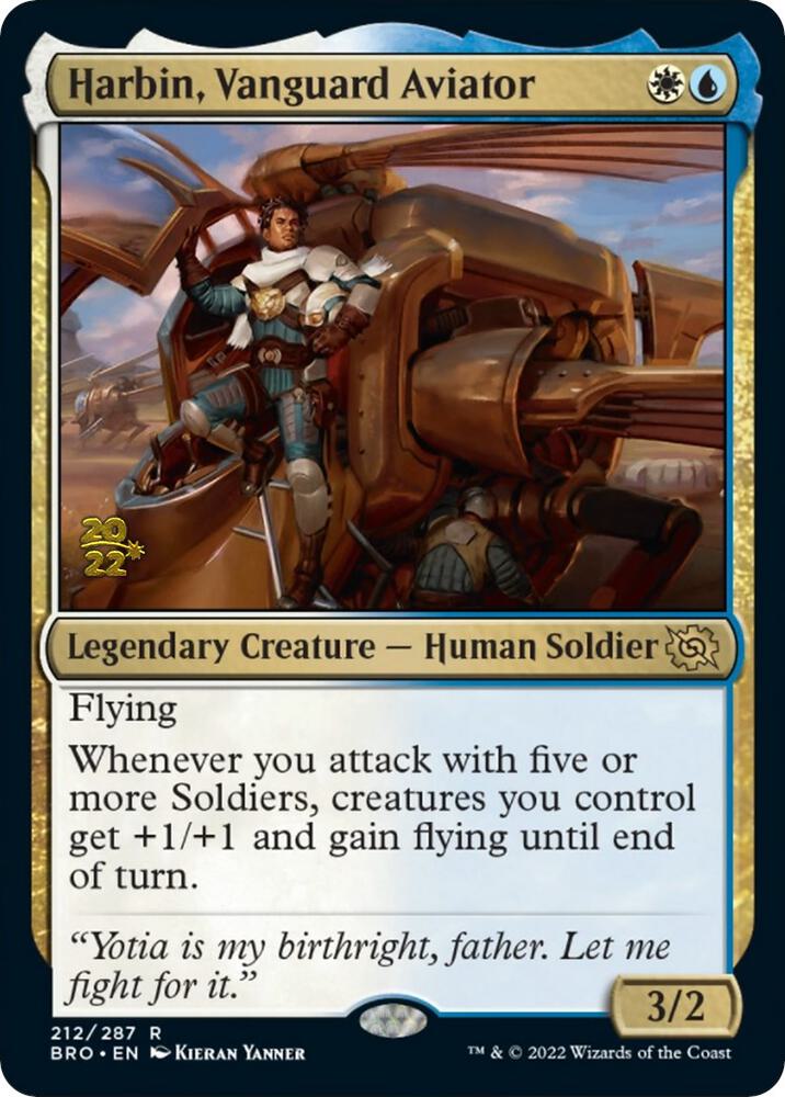 Harbin, Vanguard Aviator