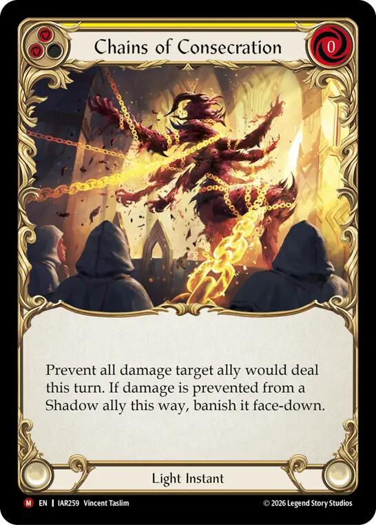 Chains of Consecration [Usurp the Shadow Throne]