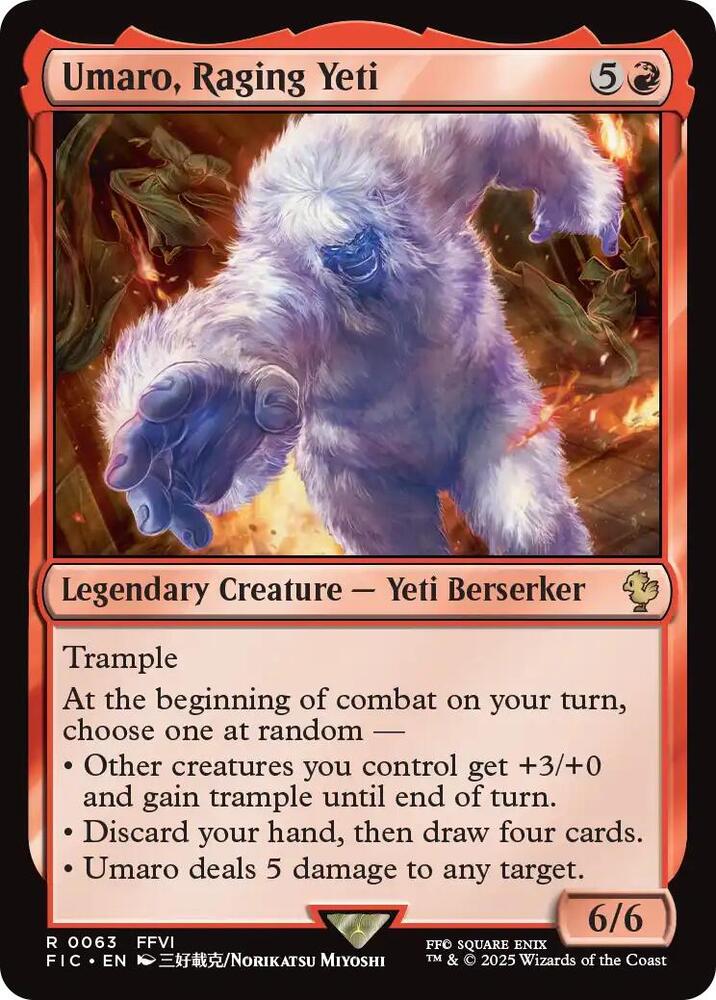 Umaro, Raging Yeti (Surge Foil)