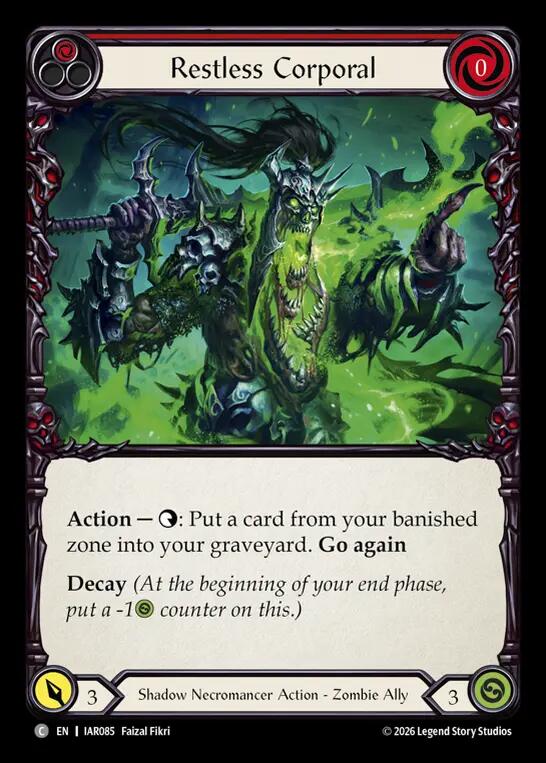 Restless Corporal [Usurp the Shadow Throne]