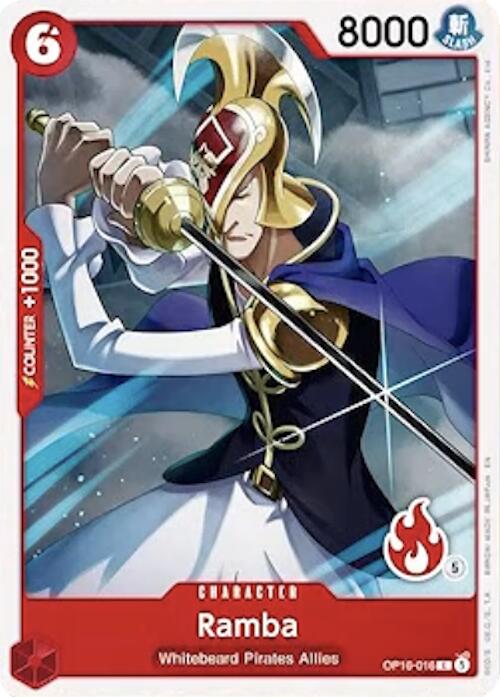 Ramba (Ace Deck) - OP16-016 [Set Sail Deck Set]