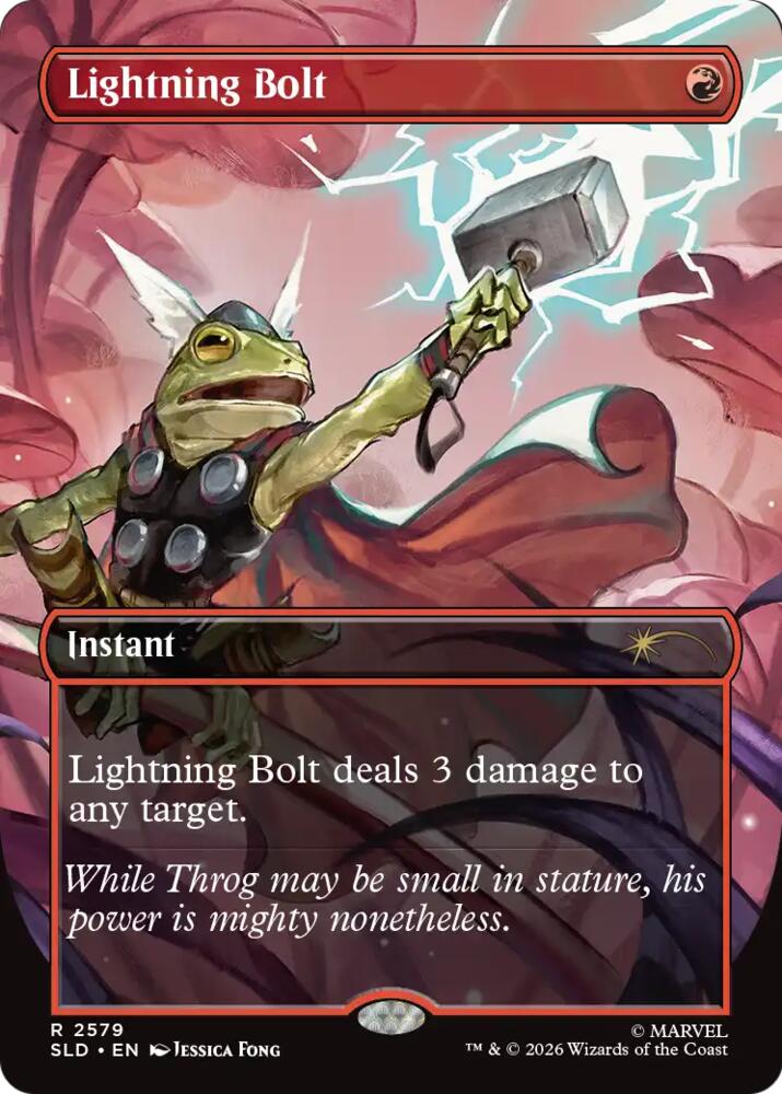 Lightning Bolt (2579) [Secret Lair Drop Series]