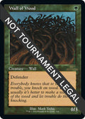 Wall of Wood (Retro Frame)