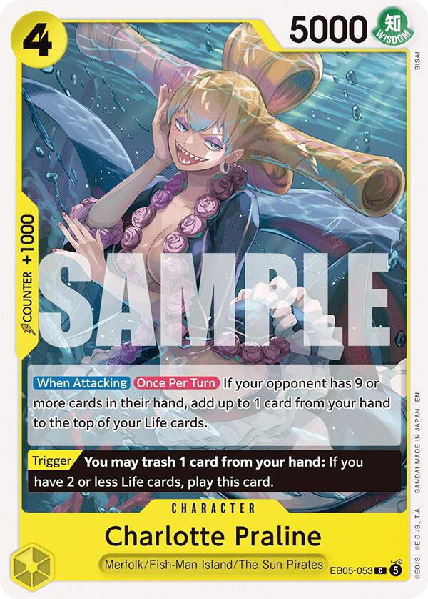 Charlotte Praline - EB05-053 [Extra Booster: One Piece Heroine's Edition Vol. 2]