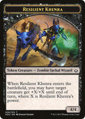 Resilient Khenra // Zombie Double-Sided Token