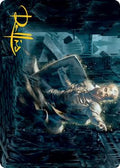 Dennick, Pious Apparition Art Card (Gold-Stamped Signature)