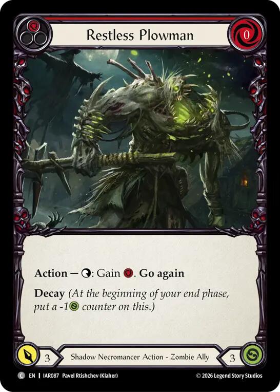 Restless Plowman [Usurp the Shadow Throne]