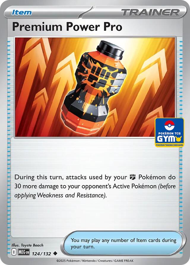 Premium Power Pro - 124/132 (GYM) [Southeast Asia Exclusives]
