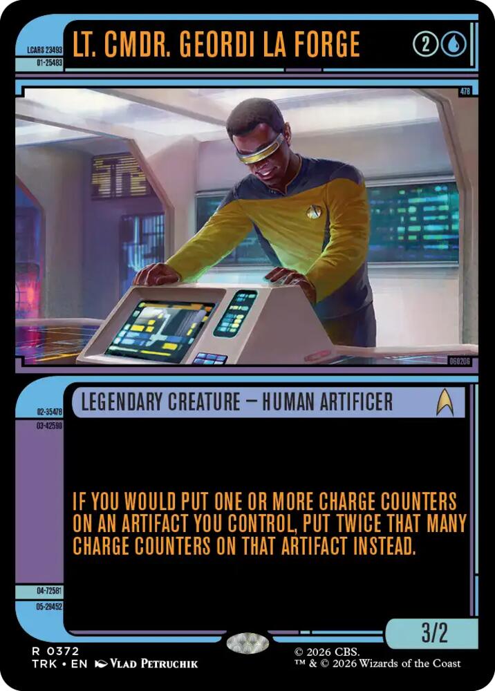 Lt. Cmdr. Geordi La Forge (Showcase) [Star Trek]