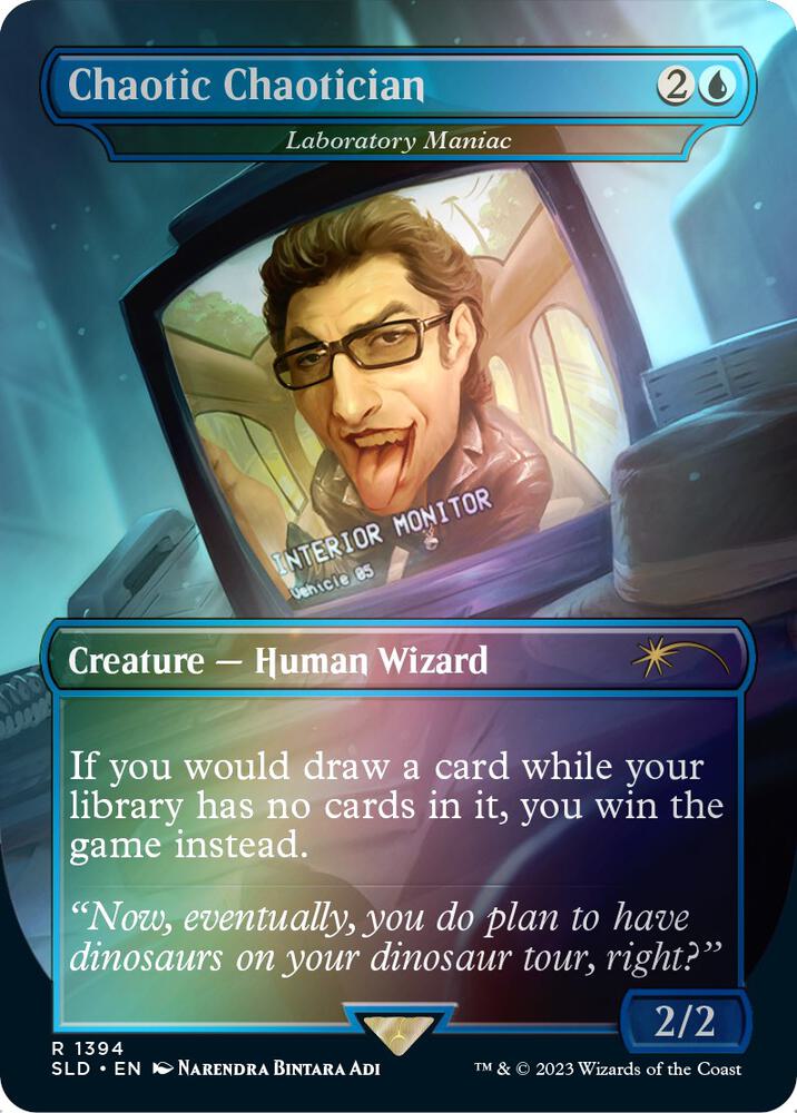 Chaotic Chaotician - Laboratory Maniac (Rainbow Foil)