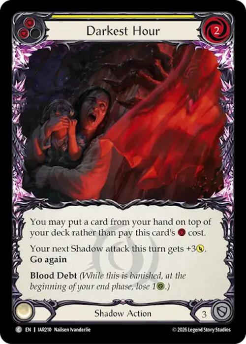 Darkest Hour (Yellow) [Usurp the Shadow Throne]