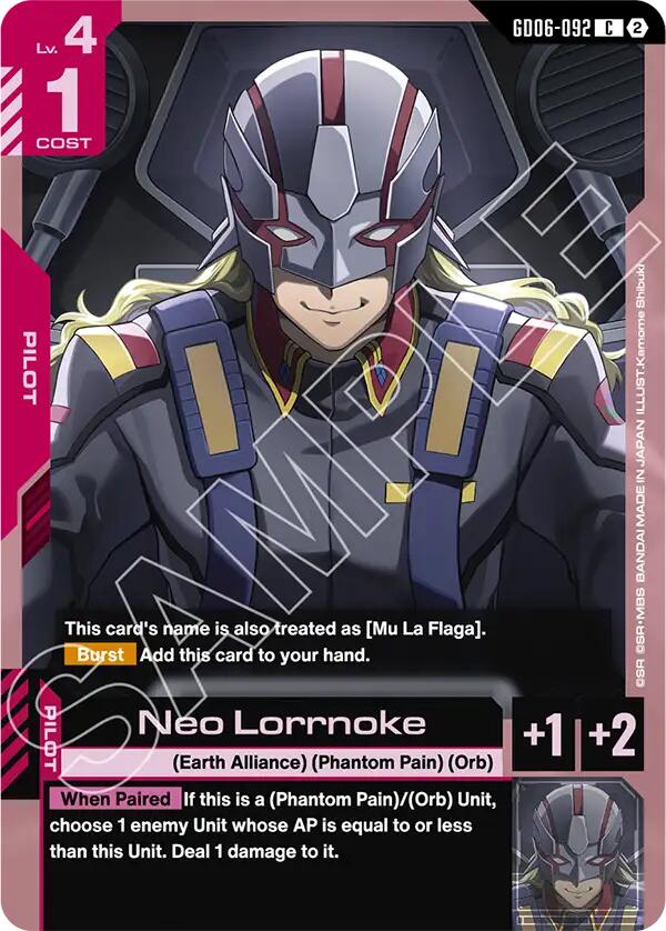 Neo Lorrnoke - GD06-092 [Stardust Trails]
