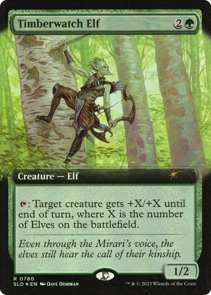 Timberwatch Elf (Extended Art)