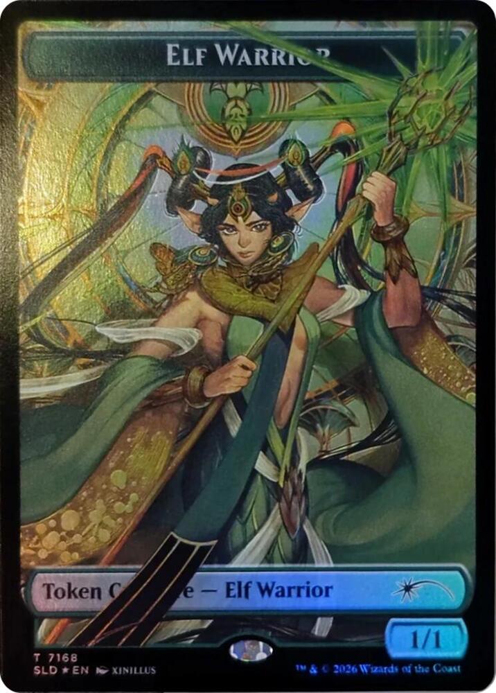 Elf Warrior Token (7168)