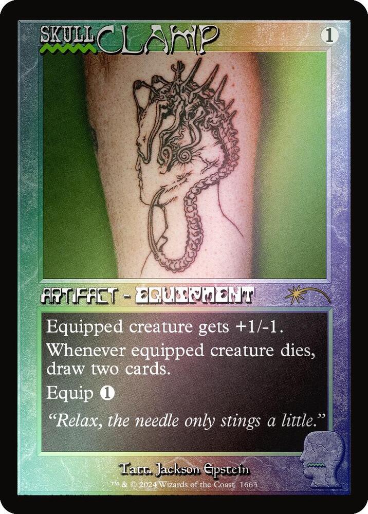 Skullclamp (Rainbow Foil)