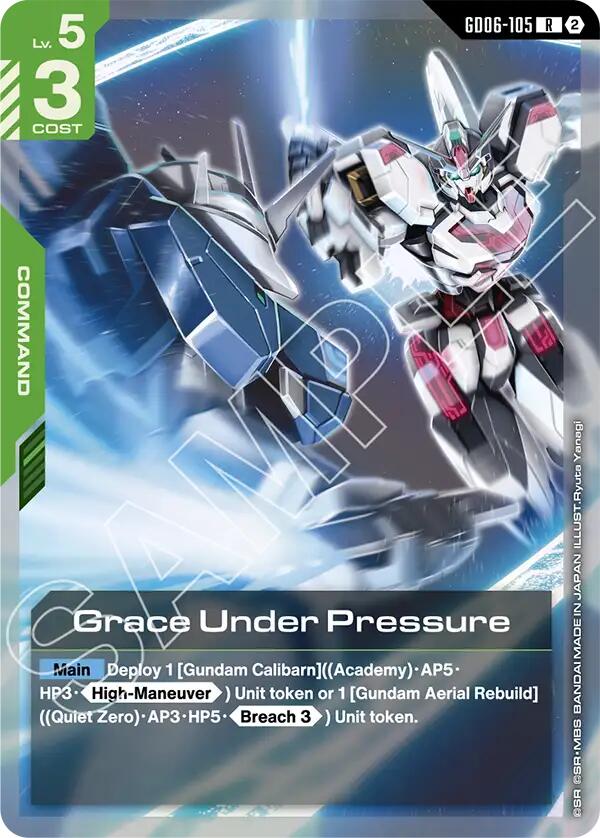 Grace Under Pressure - GD06-105 [Stardust Trails]