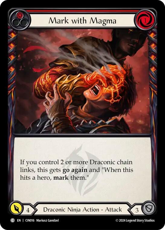Mark with Magma (Red)