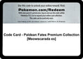 Code Card - Paldean Fates Premium Collection [Meowscarada ex]
