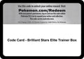 Code Card - Brilliant Stars Elite Trainer Box