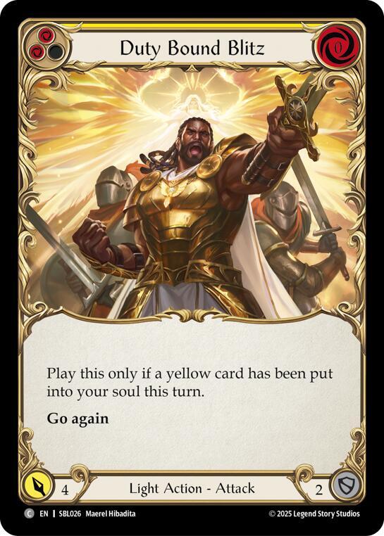 Duty Bound Blitz (Yellow)