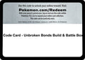 Code Card - Unbroken Bonds Build & Battle Box