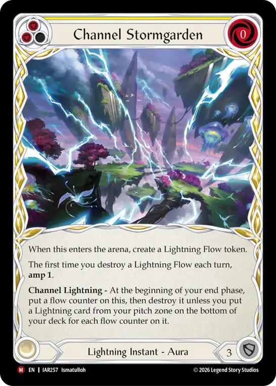 Channel Stormgarden [Usurp the Shadow Throne]
