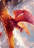 Goldspan Dragon Art Card (Gold-Stamped Signature)