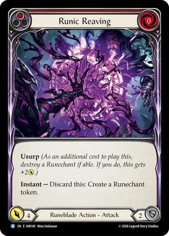 Runic Reaving (Red) [Usurp the Shadow Throne]