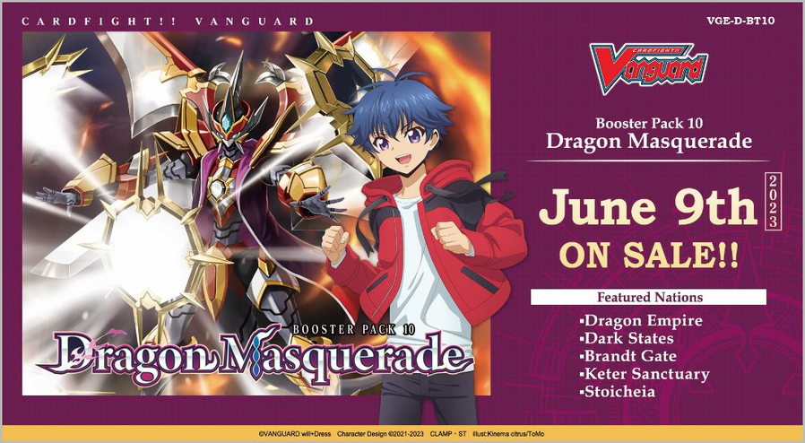 fated clash booster box Cardfight!! Vanguard DZ-BT01: 2nd Edition Fated Clash Booster Box