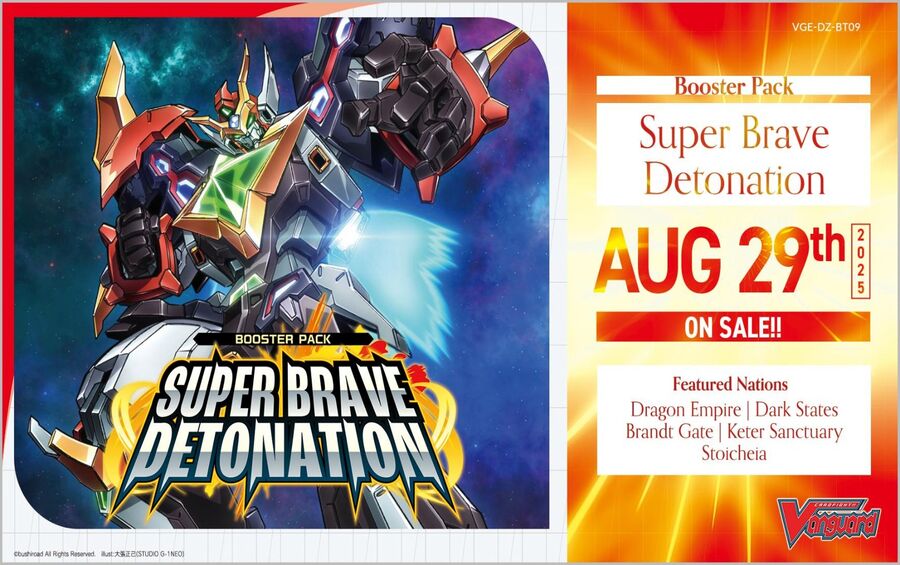 DZ-BT09 Super Brave Detonation - Booster Box