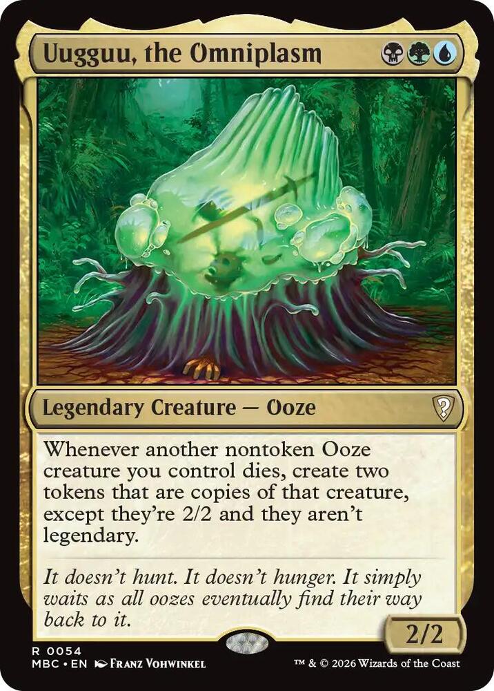 Uugguu, the Omniplasm [Mystery Booster Commander Edition]